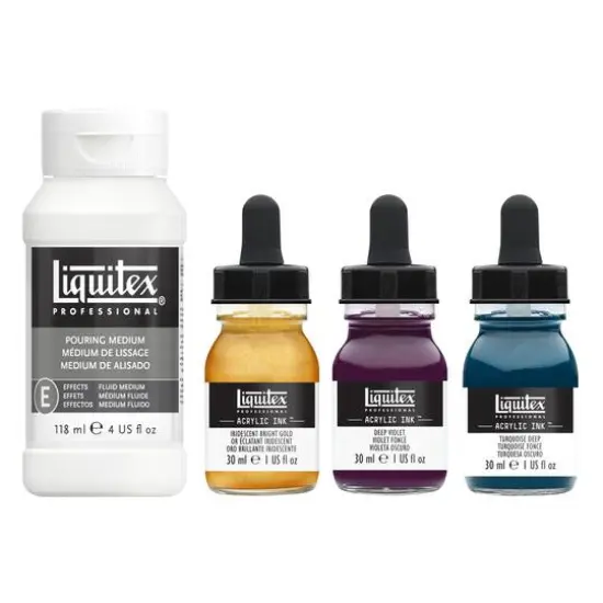 Liquitex&reg; Professional Deep Colors Pouring Technique Set {3}