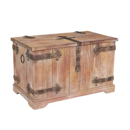 Household Essentials Hinge Decorative Trunk (Large) {1}