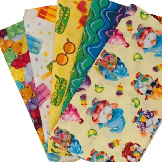 SINGER Summer Treats Cotton Fabric Bundle {3}