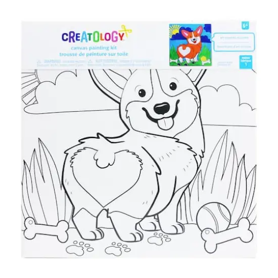 Dog Canvas Painting Kit by Creatology&trade; {5}