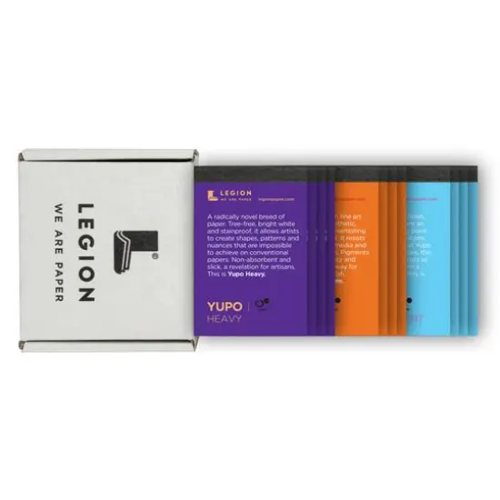 Legion Paper Yupo Mini 12-Pad Assorted Set {1}