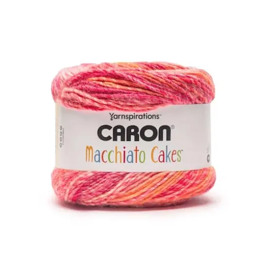 Caron&reg; Macchiato Cakes&trade; Yarn Glowing Grapefruit {1}