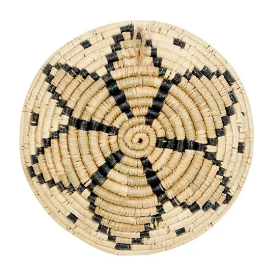 Set of 3 Brown Wood Boho Style Wall Decor 20", 18", 15" {8}