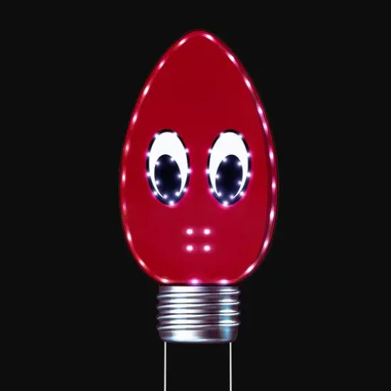 24" Outdoor Singing Vintage Bulb {6}