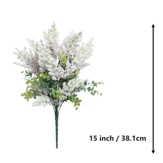 15" Cream Heather Bush by Ashland&reg; {4}