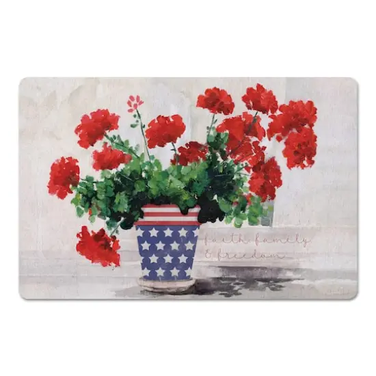 Faith, Family & Freedom Floor Mat {1}