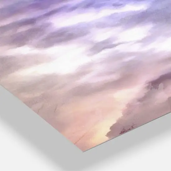 Designart Cloud Sculpting 2 Multipanel Wall Clock {4}