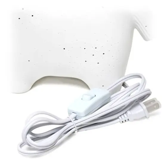Simple Designs Porcelain Unicorn Shaped Table Lamp {11}
