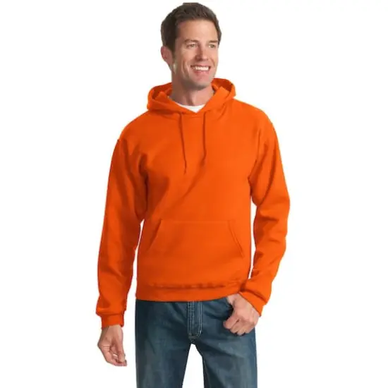 JERZEES® NuBlend® Unisex Pullover Hooded Sweatshirt Burnt Orange {4}