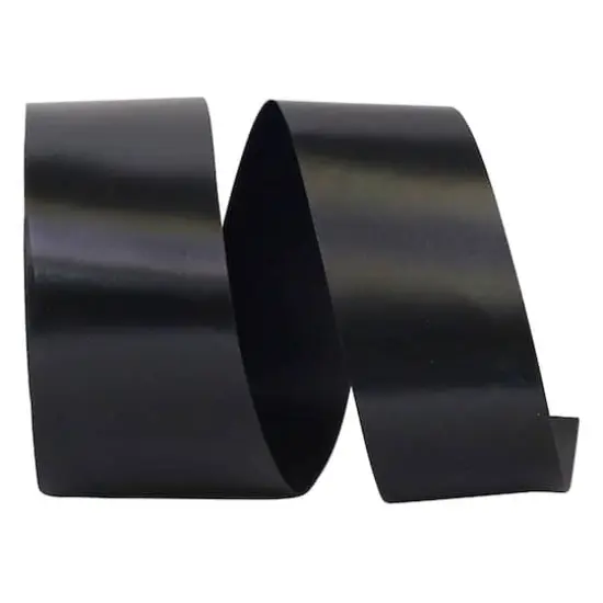 JAM Paper 1.75" x 55yd. Perfect Printer Satin Ribbon Black {1}