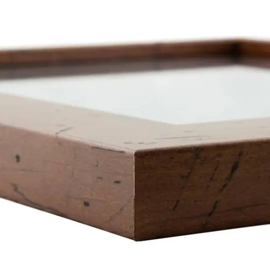 Craig Frames Bauhaus 125 Dark Walnut Picture Frame with Mat {6}