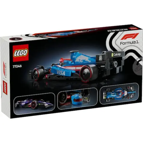 LEGO&reg; Speed Champions Visa Cash App RB VCARB 01 F1&reg; Race Car Vehicle Kit 77246 {4}