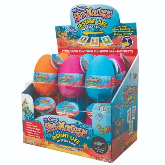Sea-Monkey Mystery Eggs Instant Pet Set {3}