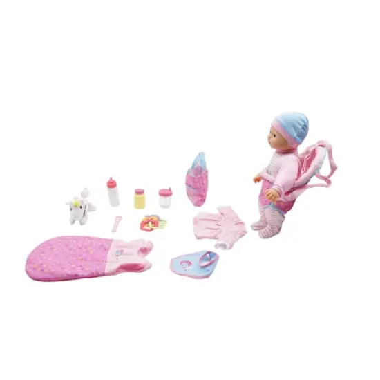 Dream Collection 16" Butterfly Romper Baby Doll Travelling Set {3}