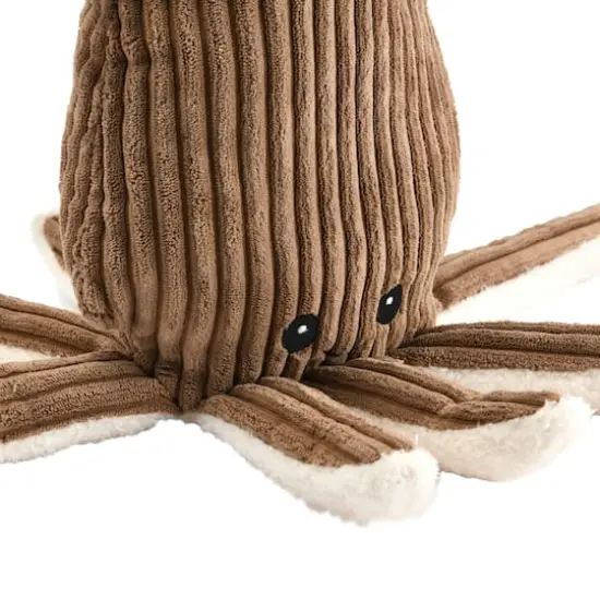 Hello Honey&reg; 18" Brown Plush Corduroy Squid {10}
