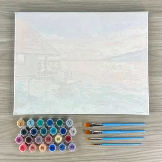 ArtSkills&reg; Premium Cabana Paint-by-Number Kit {4}