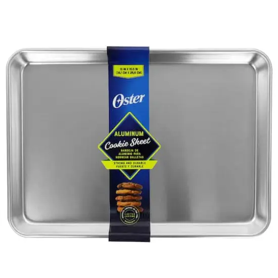 Oster 15" Baker's Glee Aluminum Cookie Sheet {6}