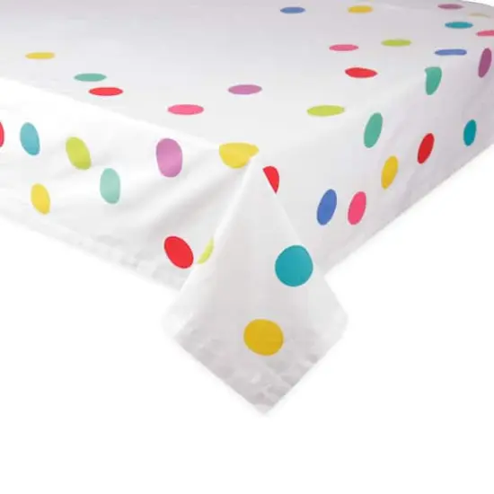 Confetti Print Tablecloth 60" x 84" {4}