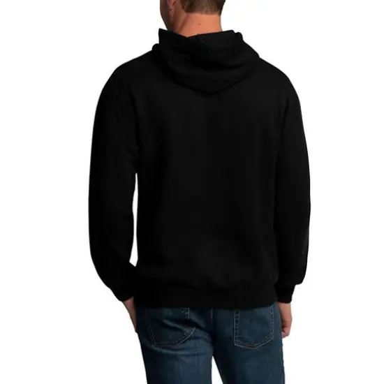 Fruit of the Loom Eversoft Fleece Pullover HoodieBlack {6}