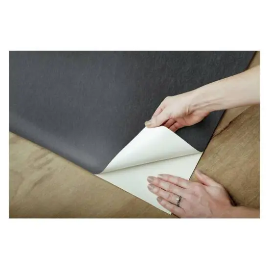 RoomMates Watercolor Horizon Peel & Stick Wallpaper Mural Black/Gray {7}