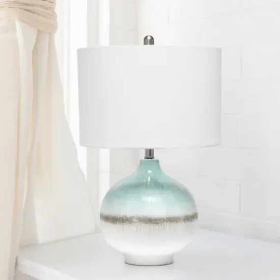 Lalia Home Bayside Horizon 24" Table Lamp with Fabric Shade {5}