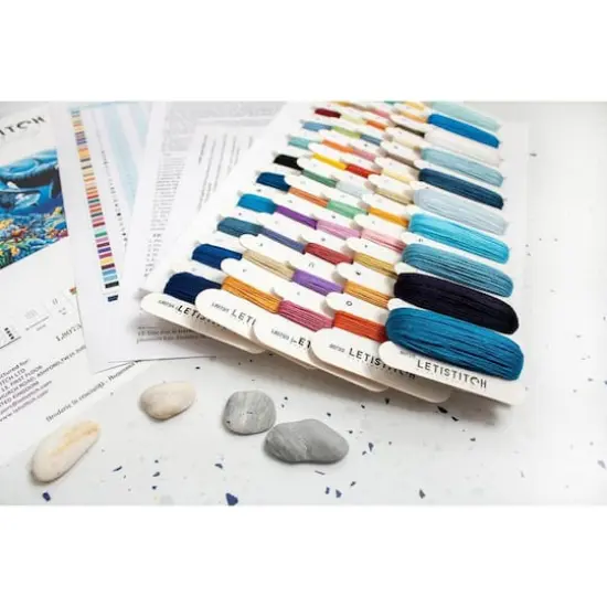 LetiStitch Underwater Ballet Counted Cross Stitch Kit {6}