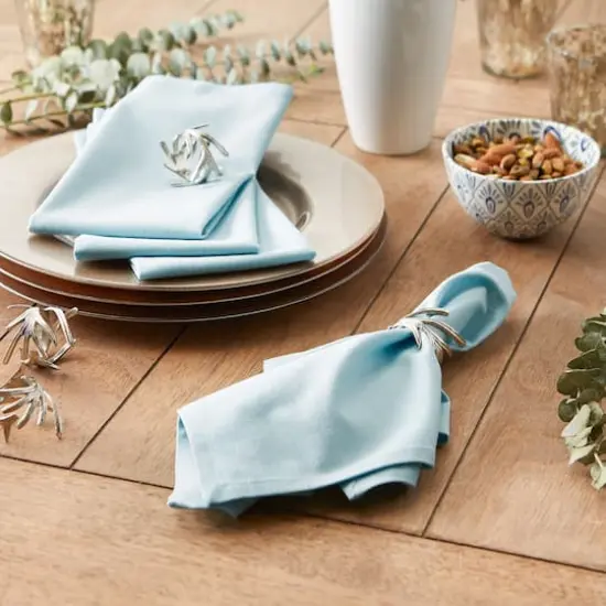 DII&reg; Oversized Napkin, 6ct. Robin's Egg Blue {6}