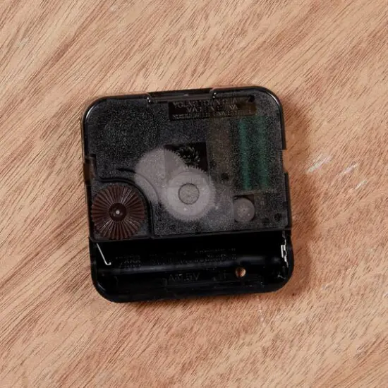 Brown Farmhouse Wood Wall Clock, 34" x 34" {6}