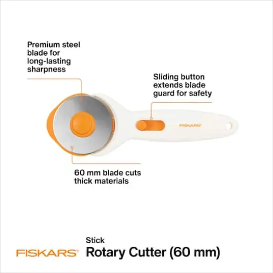 Fiskars&reg; 60mm Stick Rotary Cutter {4}