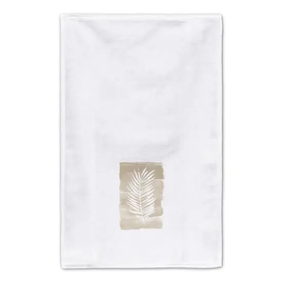 Watercolor Palm Tea Towel Set {5}