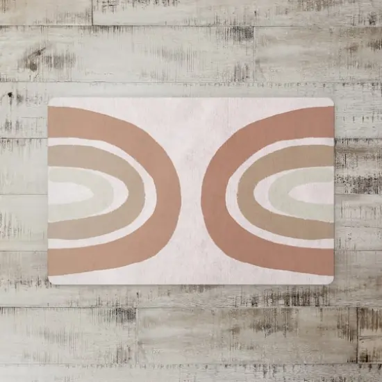 Sepia Rainbow 27" x 18" Floor Mat {1}