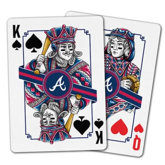 MLB Classic Series Playing Cards Atlanta Braves {5}