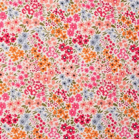 SINGER Packed Small Floral Cotton Fabric {1}