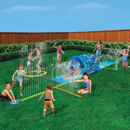Banzai&reg; 17ft. Splash 'N Slide Sprinkler Park&trade; {6}