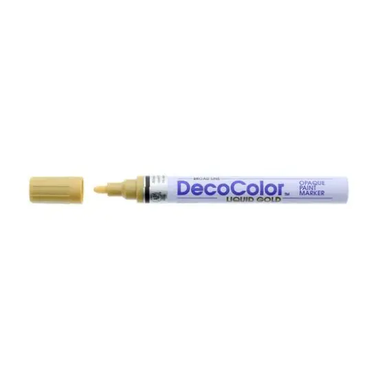 Decocolor&trade; Broad Paint Marker Gold {1}