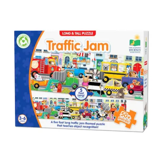 Long & Tall Puzzle - Traffic Jam: 50+ Pcs {1}