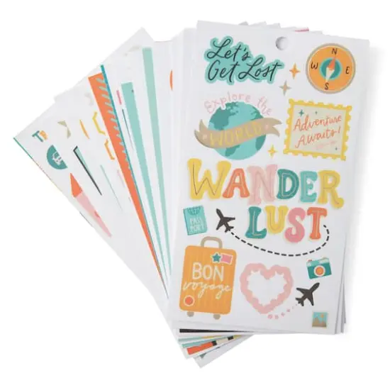 Wanderlust Stickers by Recollections&trade; {3}