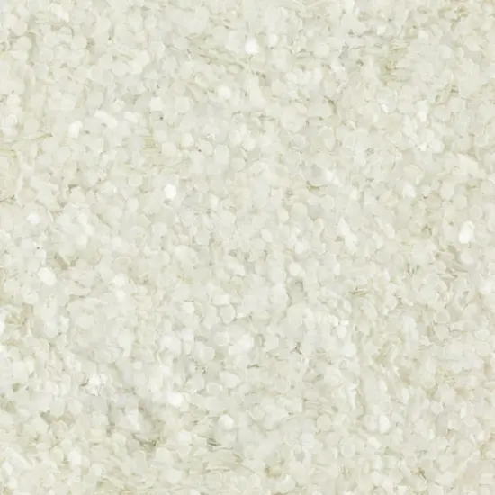 Glow-in-the-Dark Hexagon Specialty Glitter by Recollections&trade; White {3}