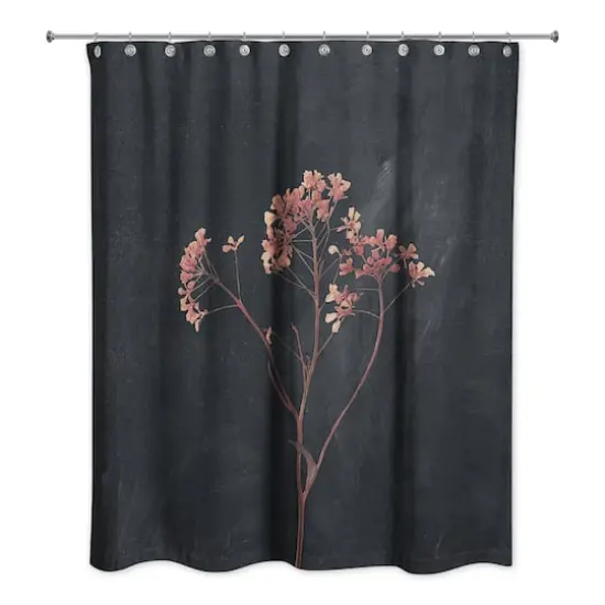 Spicy Botanical II 71" x 74" Shower Curtain {3}