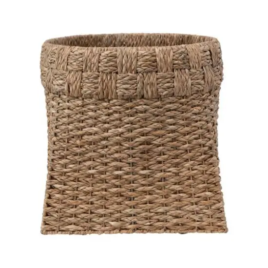 Hello Honey&reg; Natural Handwoven Braided Bankuan Seagrass Basket {6}