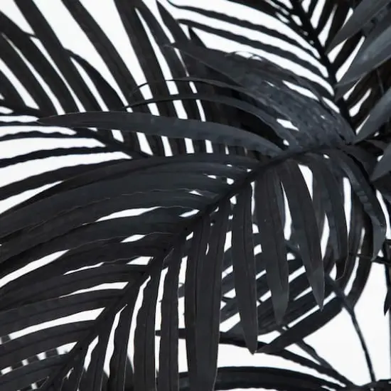 6ft. Artificial Halloween Black Golden Cane Tree {4}