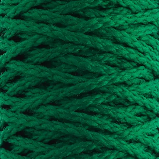 John Bead 4mm Braided Macram&eacute; Cord, 70yd. Kelly Green {4}