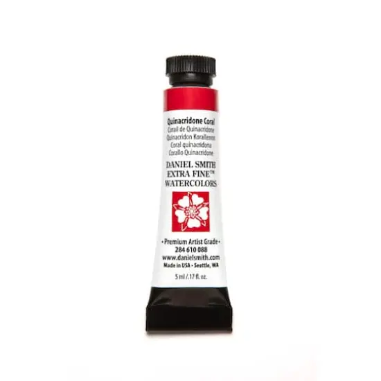 Daniel Smith Extra Fine™ Watercolor, 5mL Quinacridone Coral {1}