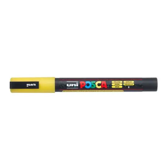 Uni POSCA PC-3M 8 Color Fine Tip Glitter Paint Marker Set {8}