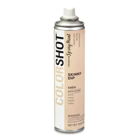 COLORSHOT&reg; Premium Satin Spray Paint Skinny Dip {5}