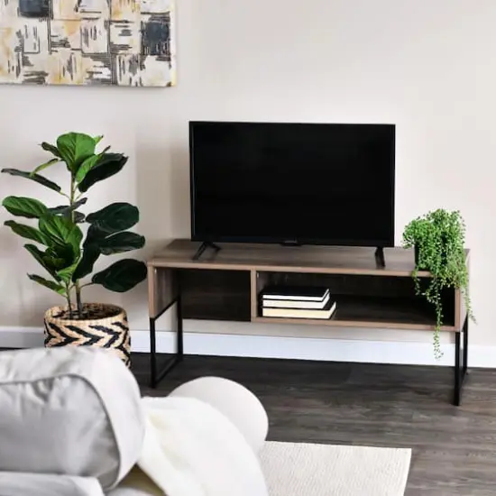 Household Essentials 43" Wrap TV Stand Ashwood {3}