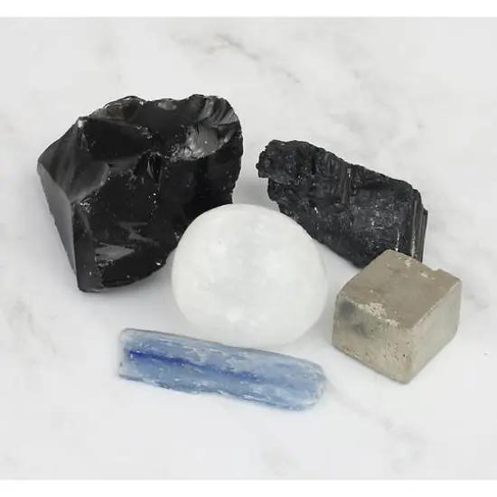 Crystal Stone Rocks In Heart Box {4}