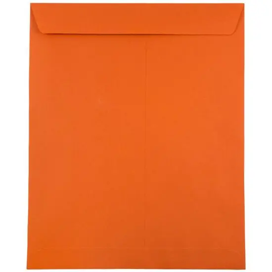 JAM Paper 10" x 13" Orange Open End Catalog Envelopes {1}