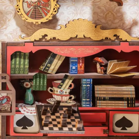 Rolife® Fall into Wonder DIY Book Nook Shelf Insert Kit {7}