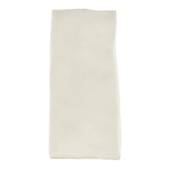 White & Gold Leaf Print Polystone Vase {7}